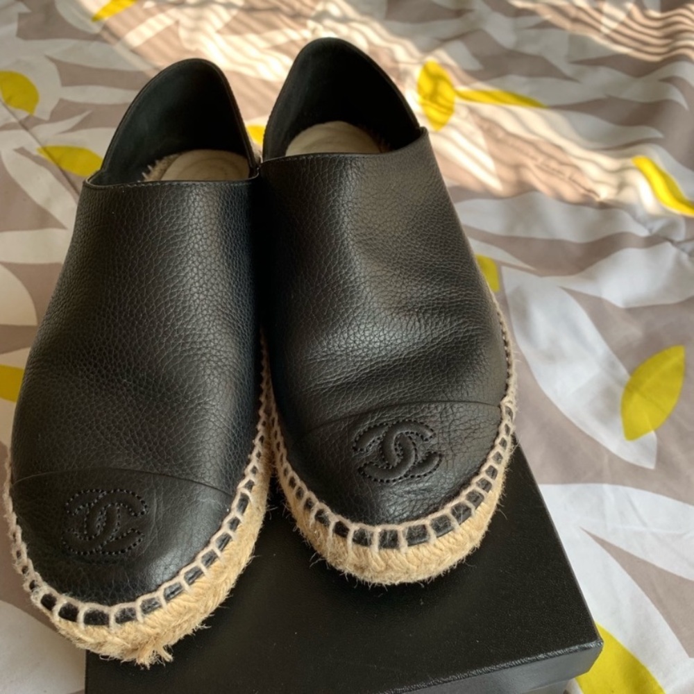 Authentic Chanel Espadrilles